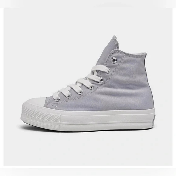 Converse Gray High-Top Sneakers - Picture 2 of 6